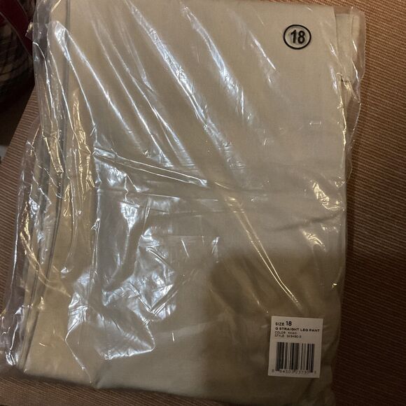 French Toast Girls' Khaki Stretch Twill Pants Size 18 - Picture 3 of 5